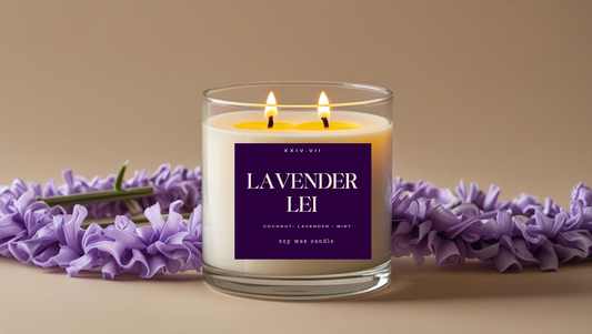 LAVENDER LEI