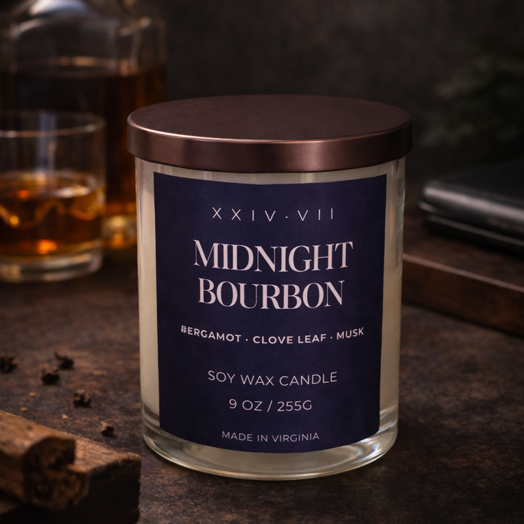 Amber, bourbon and slow evenings